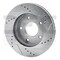 Dynamic Friction Co BRAKE ROTOR DRILLED AND SLOTTED SILVER 631-48005L - alternate 4